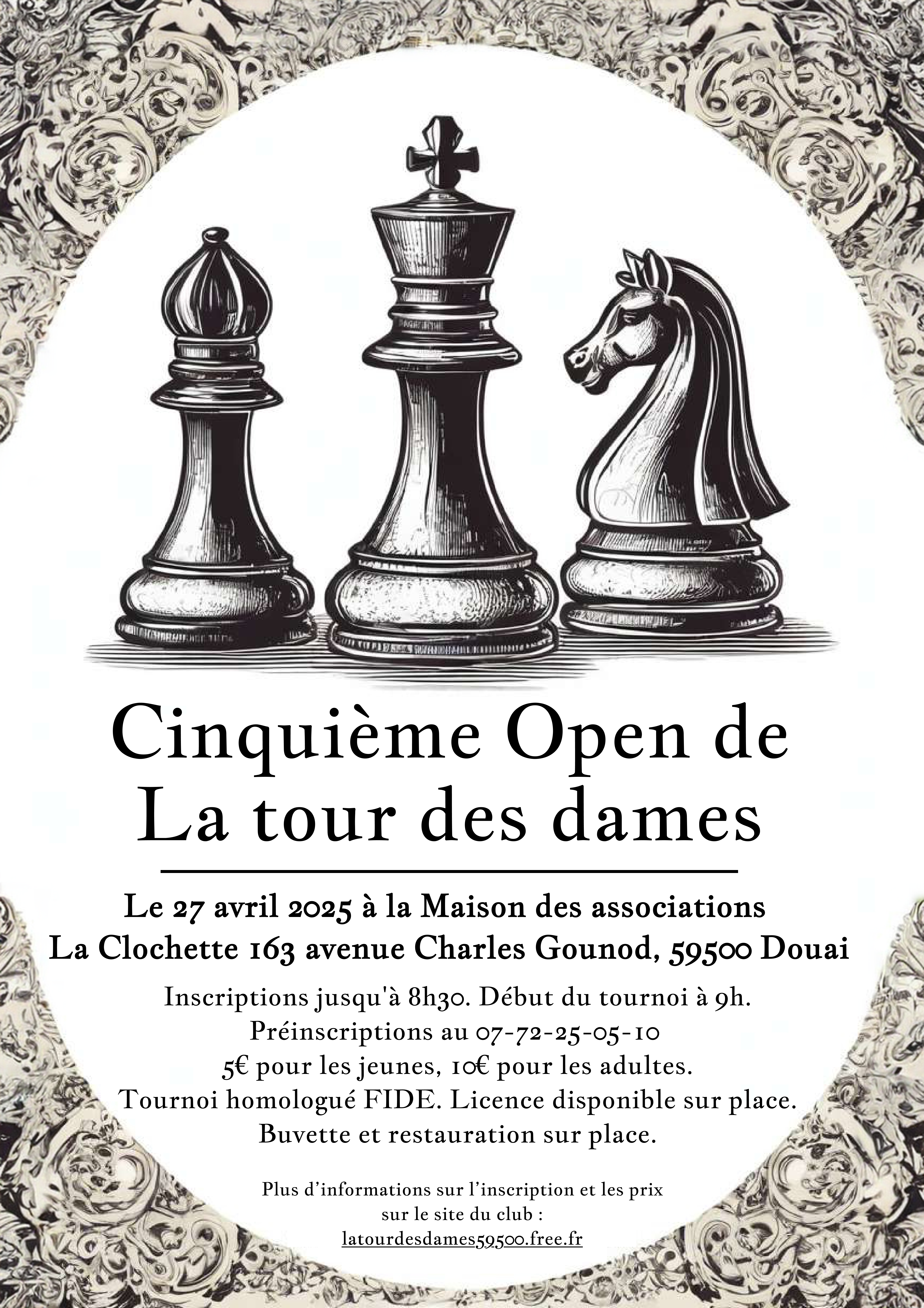 5ème Open d'Échecs de Douai